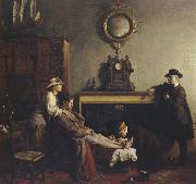 Sir William Orpen A Mere Fracture oil painting reproduction